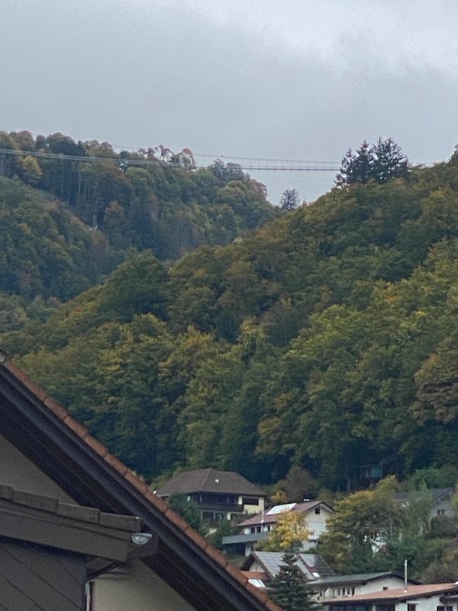 Ganz oben ist die Blackforestline zu erkennen