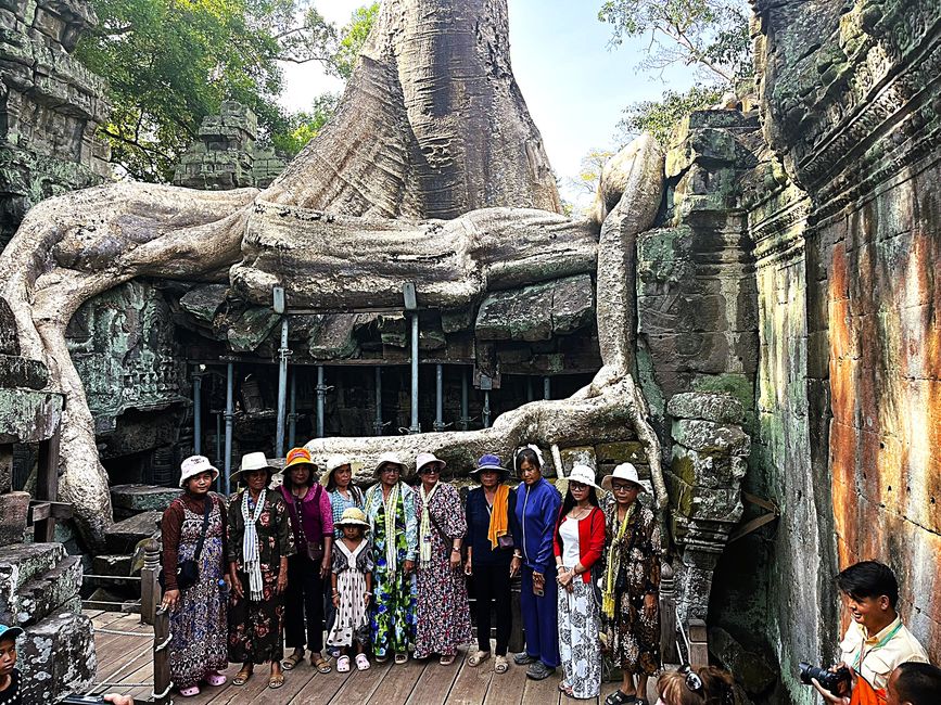 Ta Prohm, turiste