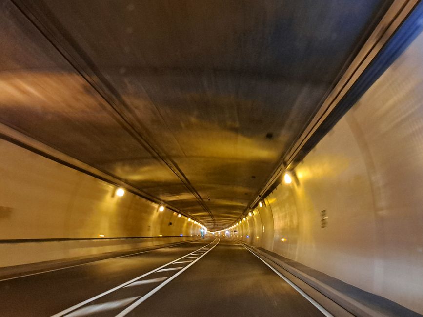 8 chilometri di tunnel 