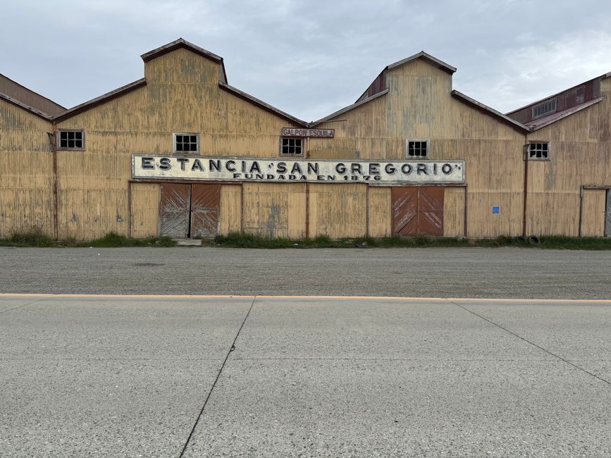 an abondended estancia