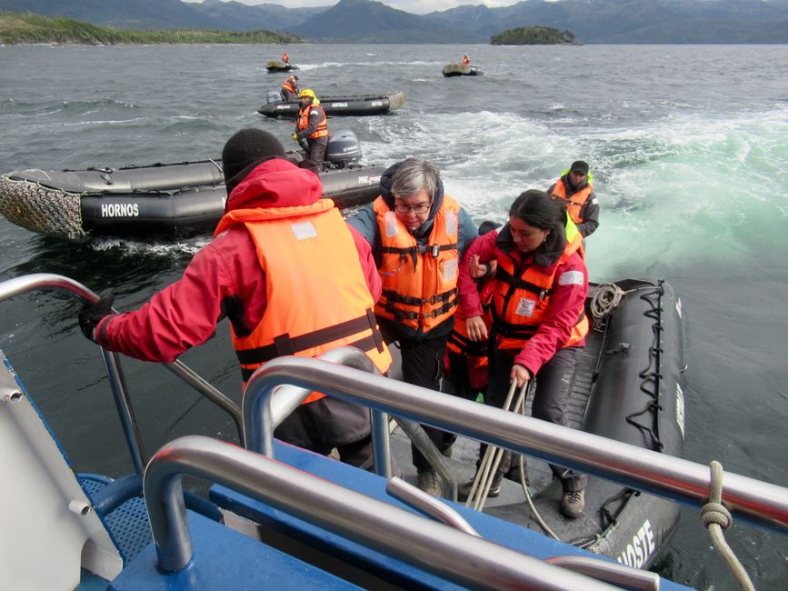 À partir de maintenant, 4 jours de voyage en bateau