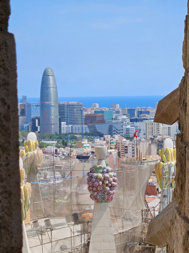Blick zum Torre Glòries