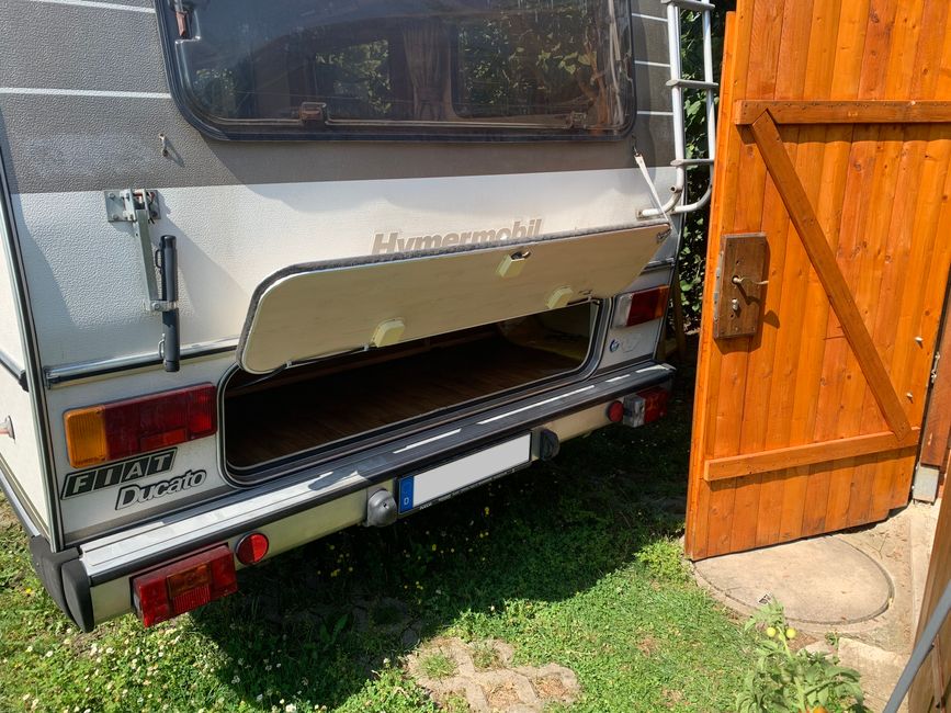 Restauration der Kofferraumklappe