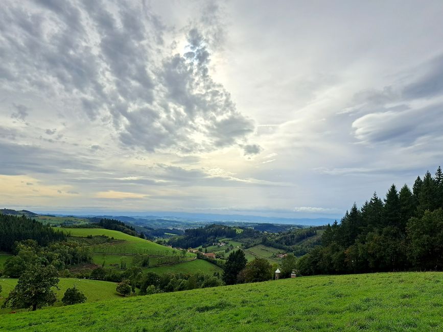 Auf dem Weg ins Beaujolais