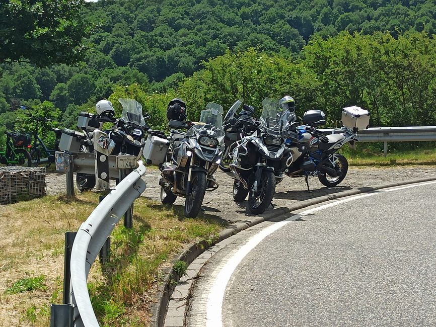 Die Route durch die Vulkaneifel am 30.05.2025