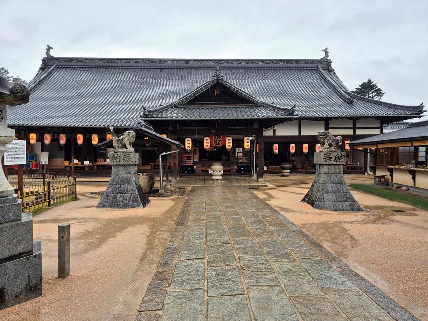 Villaggio sull'isola di Miyajima