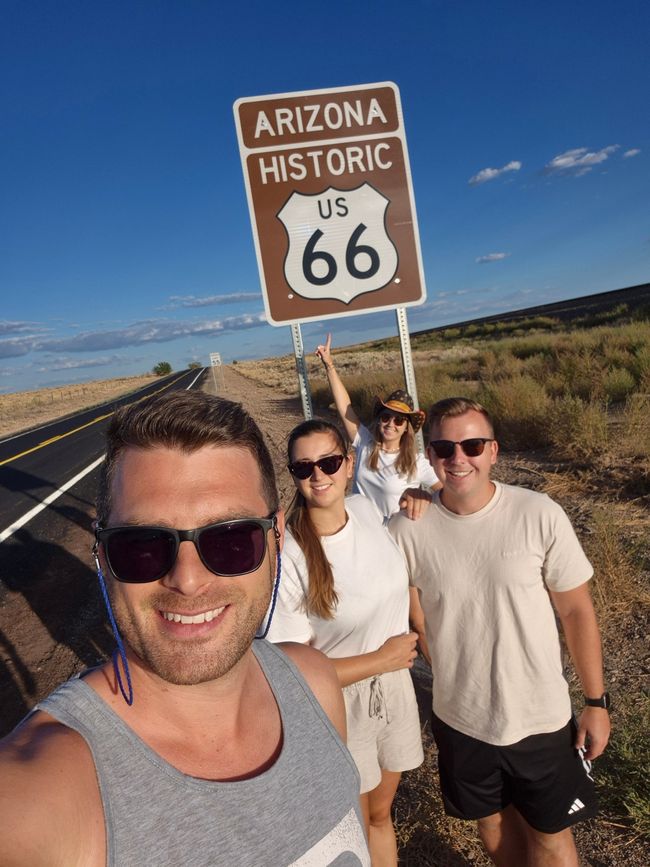 28.09. Ruta 66 y llegada al alojamiento Grand Canyon