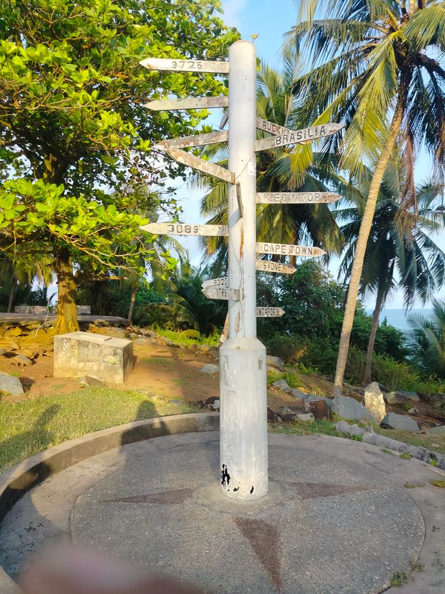 Cape Three Points, Wegweiser für die Kolonialisten