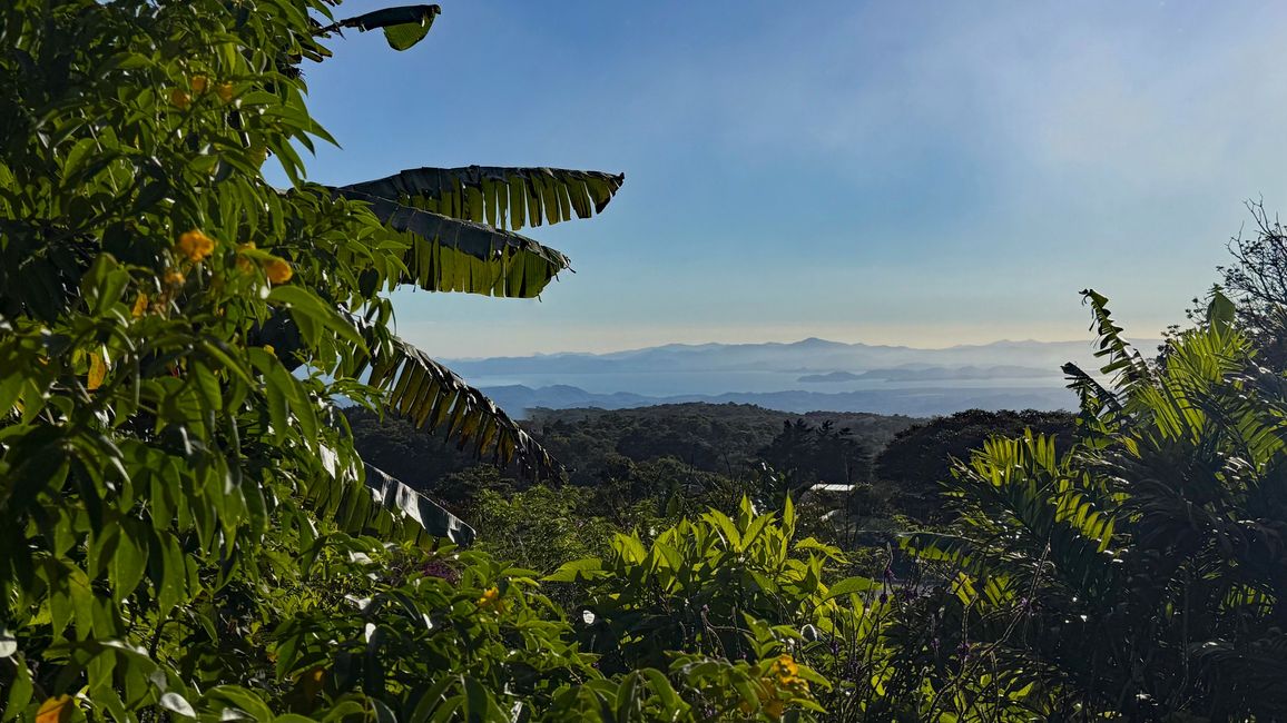 Blick auf den Pazifik und Nicoya Halbinsel