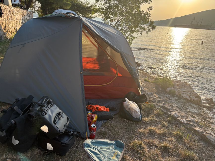 Von Korcula über Split nach Trogir