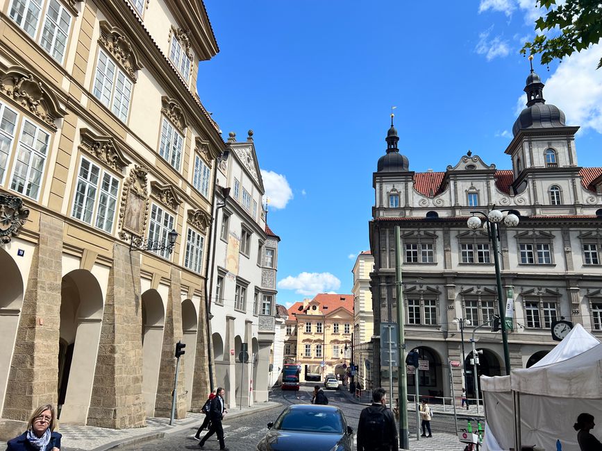 Spaziergang durch Prag
