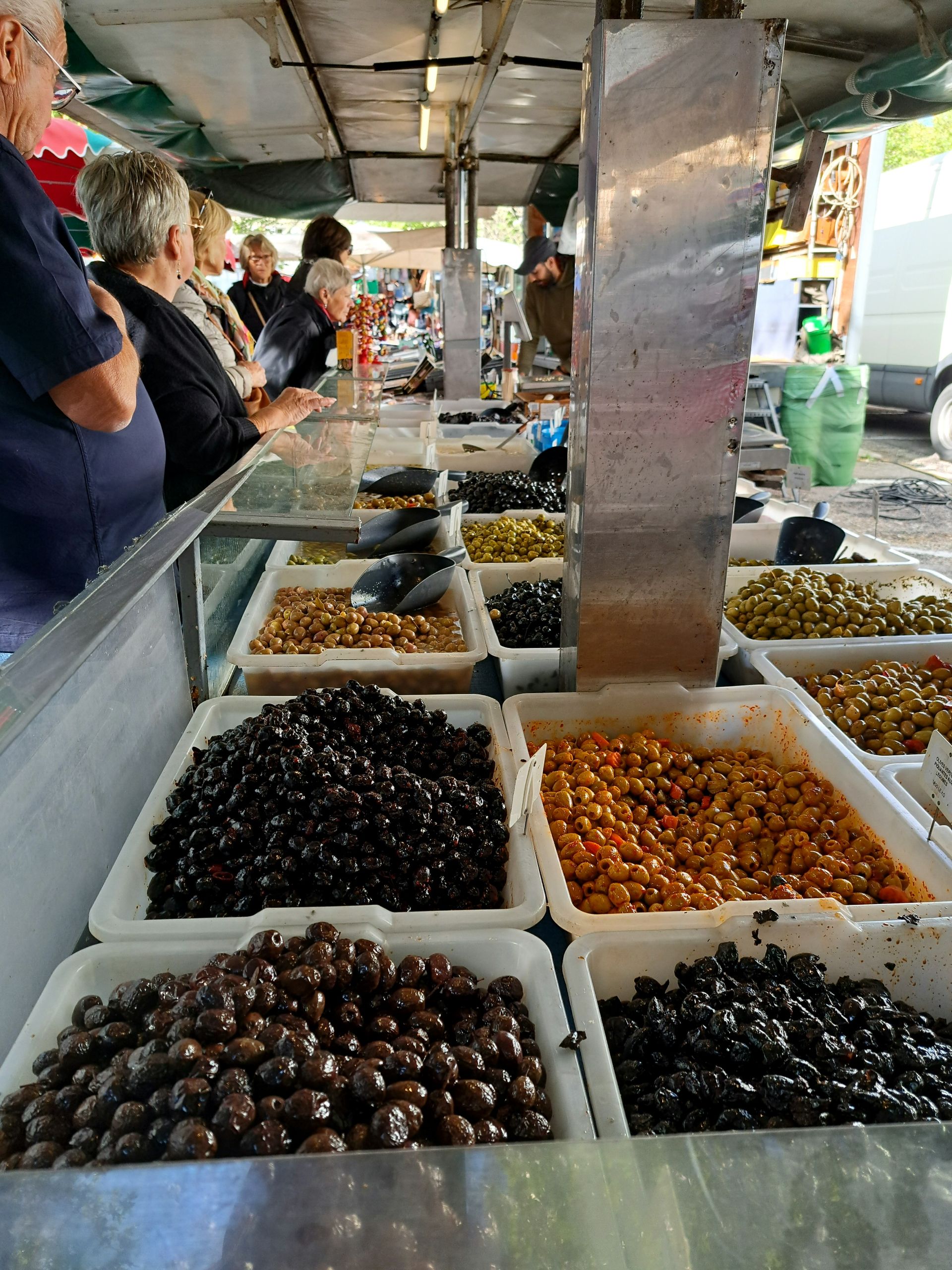 Mercado en Nyons