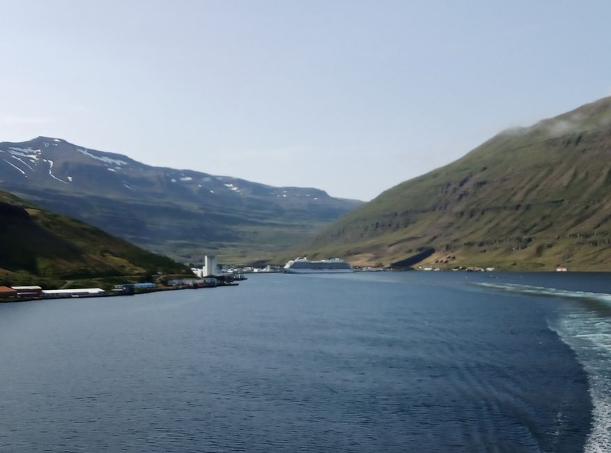 Abschied von Island - Ankunft Färöer