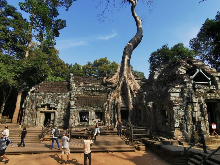 On Temple Tour in Siem Reap