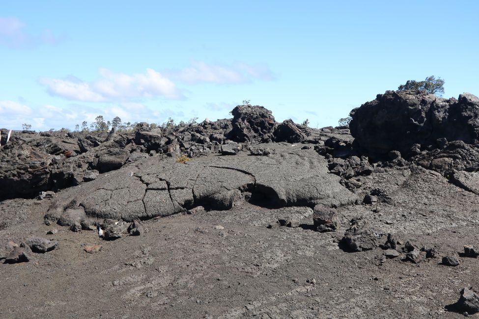 Wir besuchen den Kilauea Vulkan