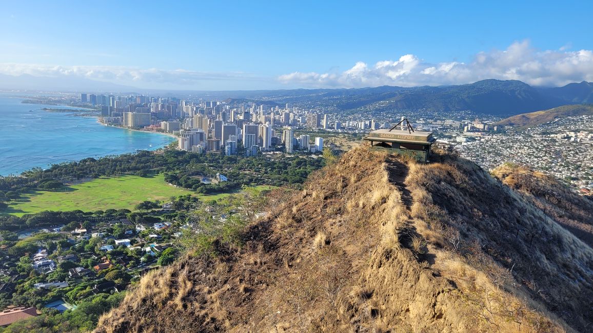 Waikiki from afar ...