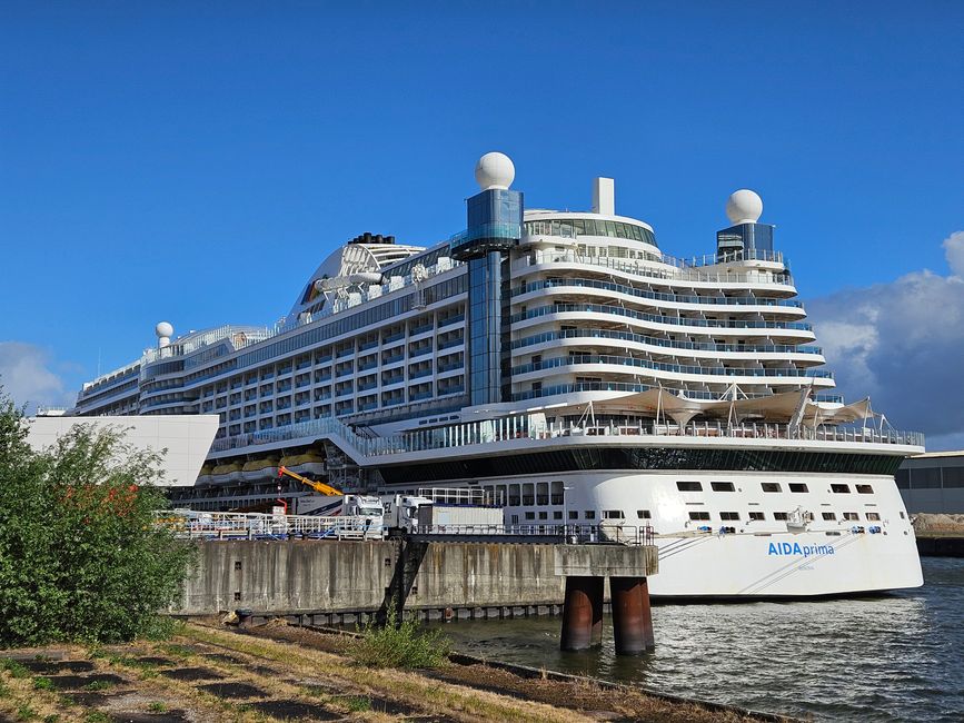 2025 - Mai - Hambourg - Visite du navire AIDA