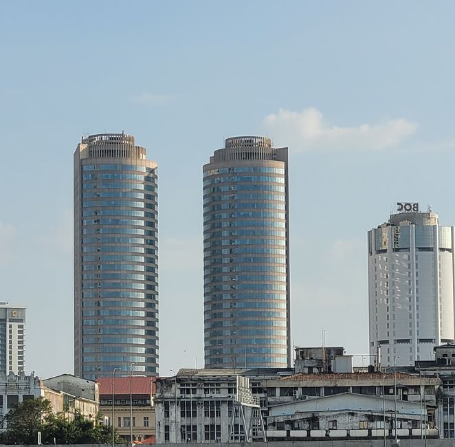 Tag 124 und 125 von 175: Kreuzfahrt rund um die Welt - Colombo/Sri Lanka und Seetag