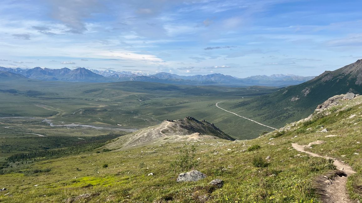 Savage Alpine Trail en el Parque Nacional Denali