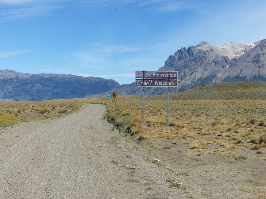 Paso Rabalo Grenze zu Chile