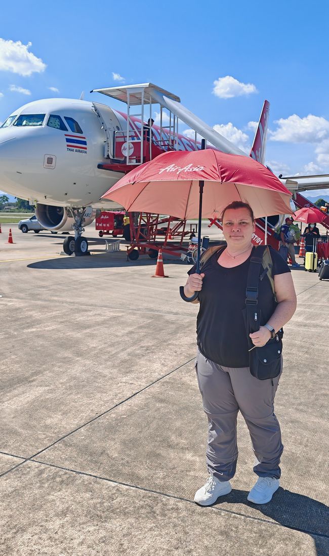 Sehr praktisch, wenn man Sonnenschirme bekommt 