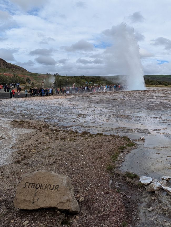 Einzig verlässlicher Geysir, Strokkur