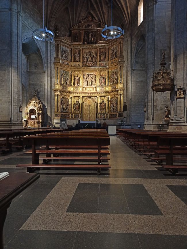 Eine Kirche in Logroño 
