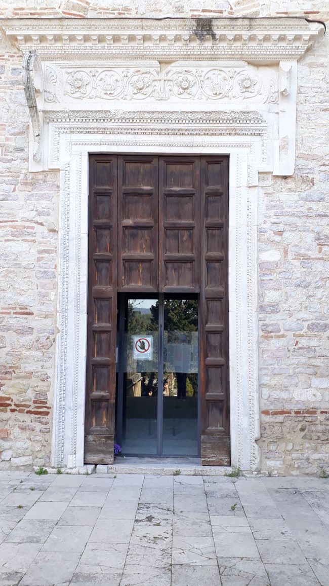 Basilica San Salvatore, a UNESCO World Heritage Site, is currently not open for visits.