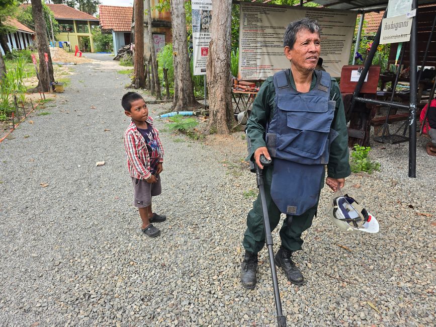 Aki Ra's Cambodia Landmine Museum