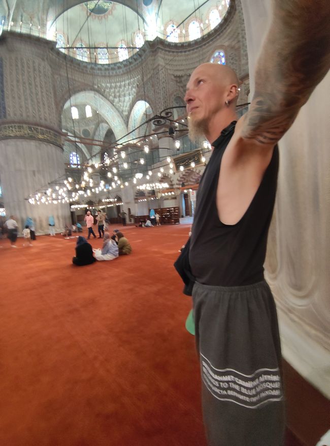Selfiestick am Start