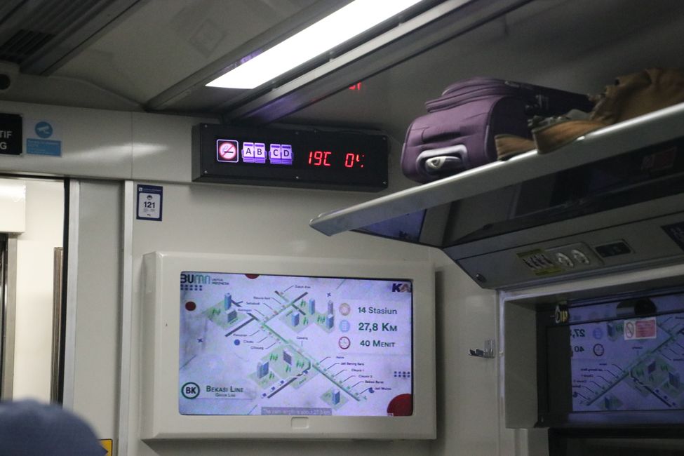 Tag 6: In treno attraverso il Centro Giava