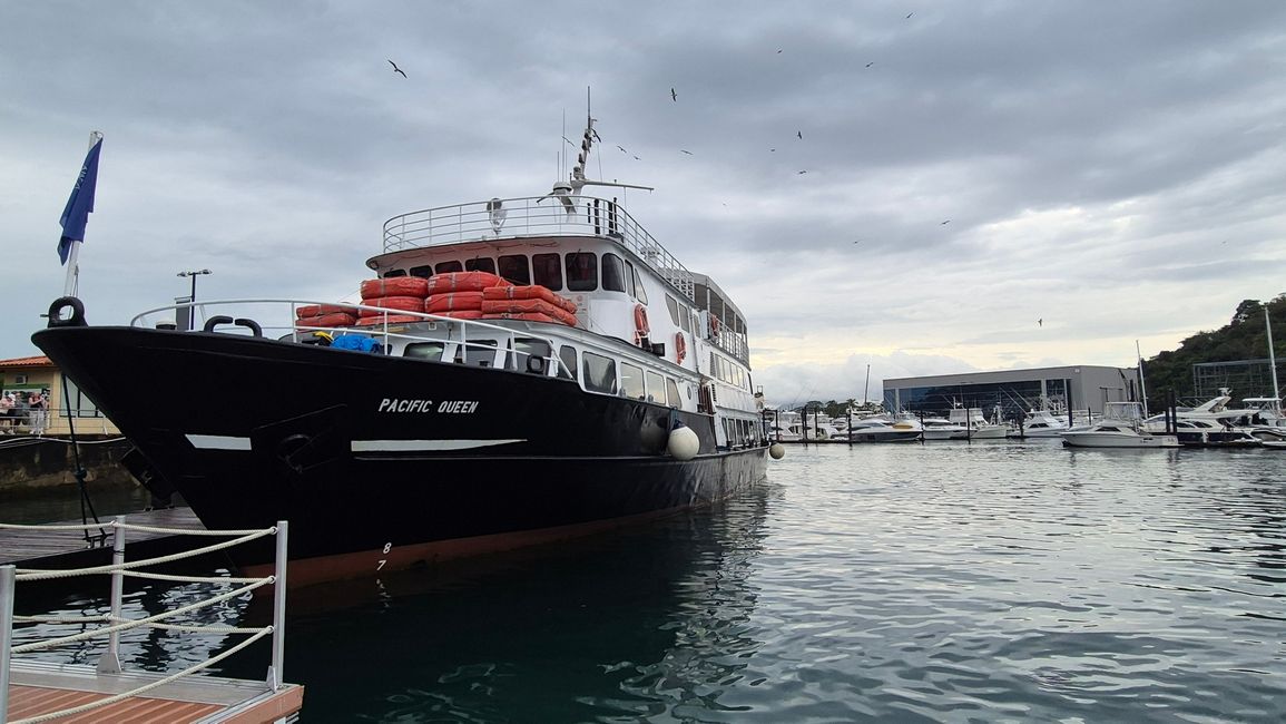 Unsere "Pacific Queen" 