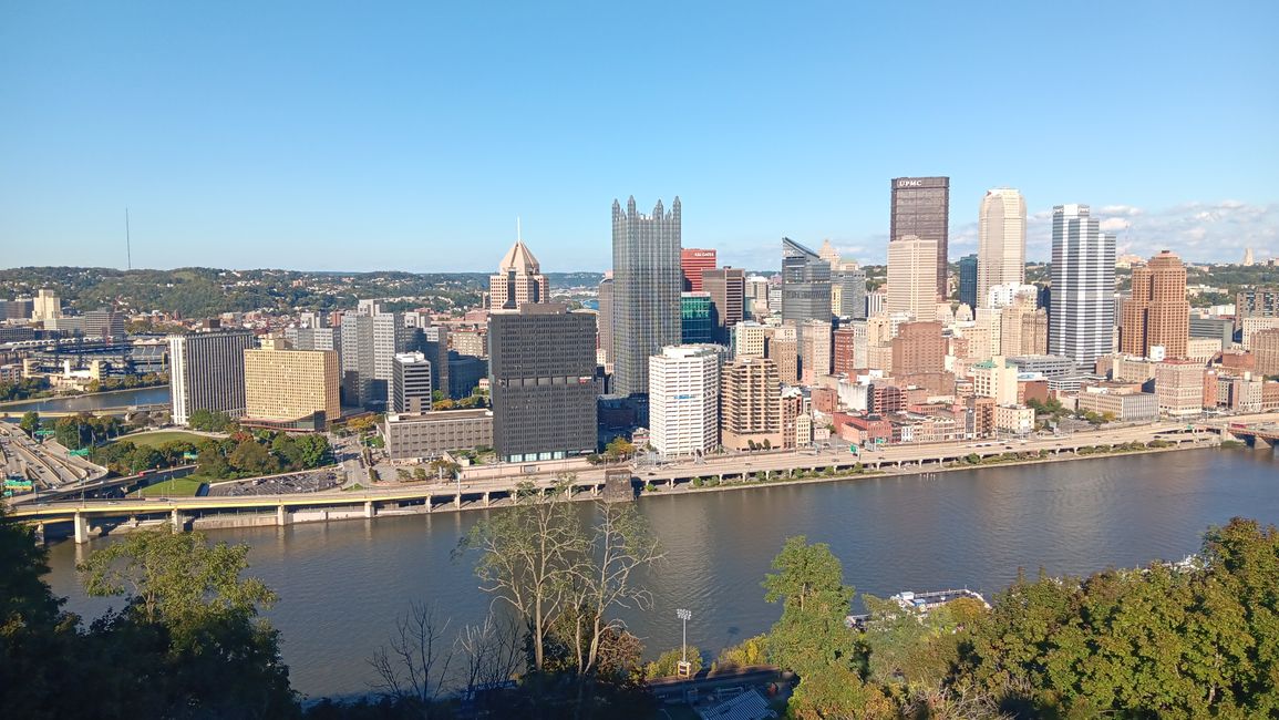 Pittsburgh vista da Mount Washington
