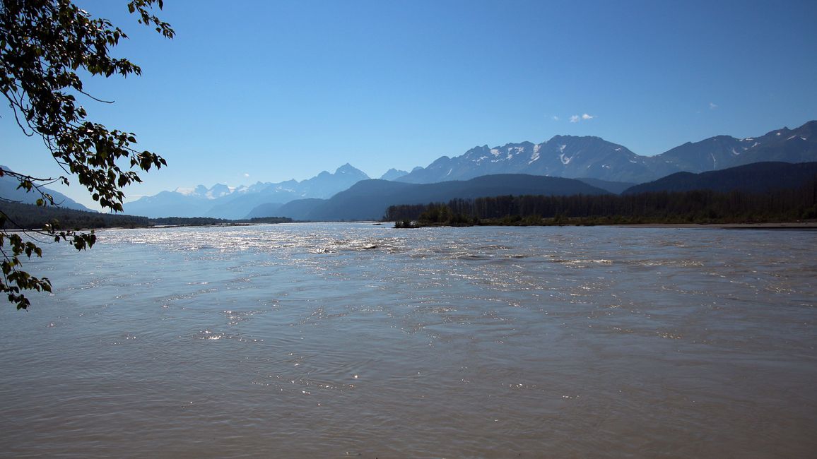 Tag 27: Bärenshow & fantastische Bergwelten - zurück nach Yukon/Kanada