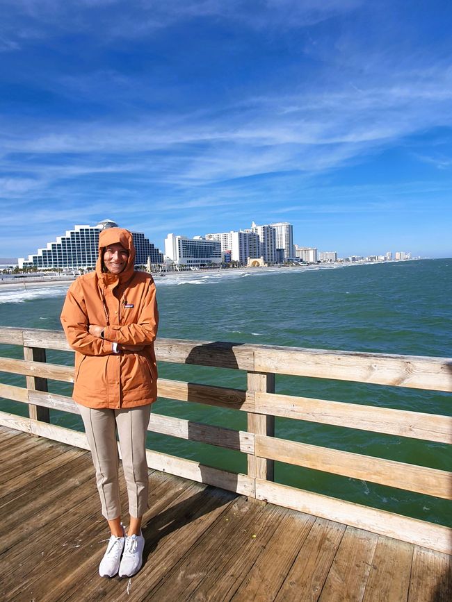 Daytona Beach - un po' fresco qui