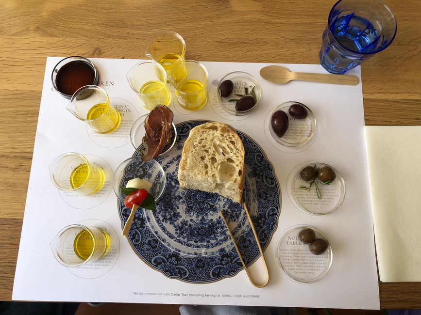 Olivenöl-Tasting