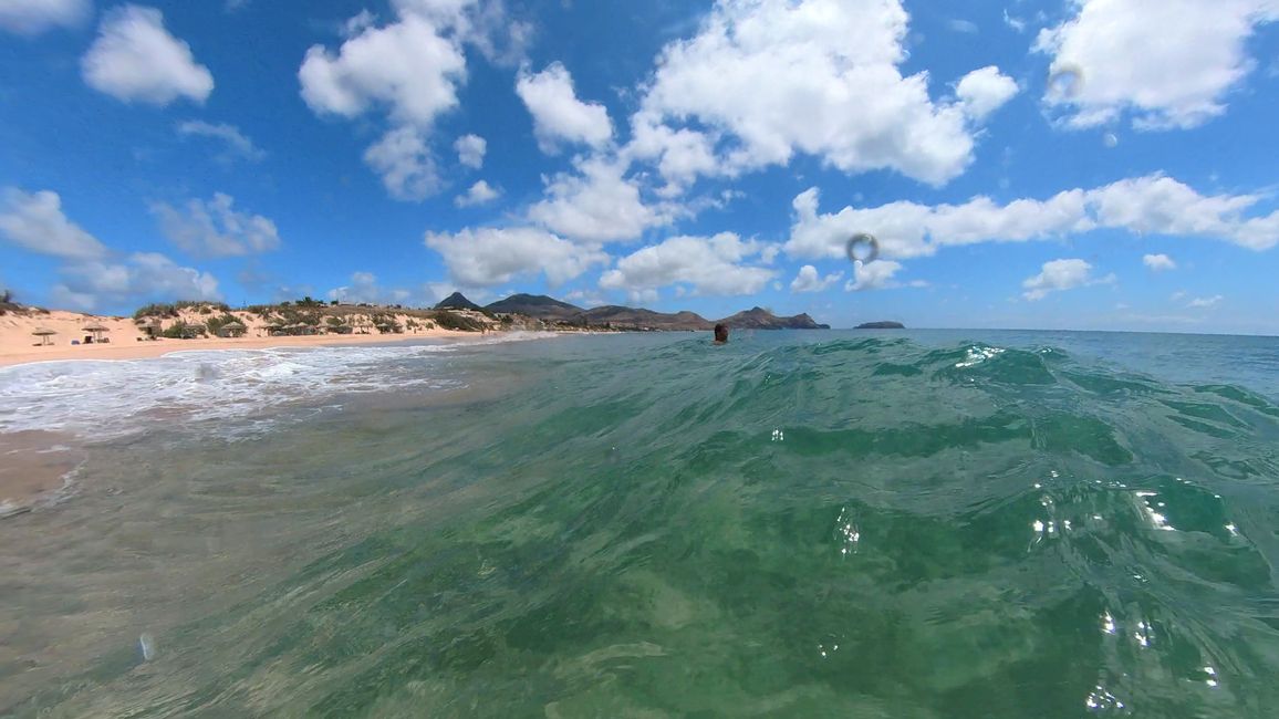 Tag 5: Spaß am Strand von Porto Santo