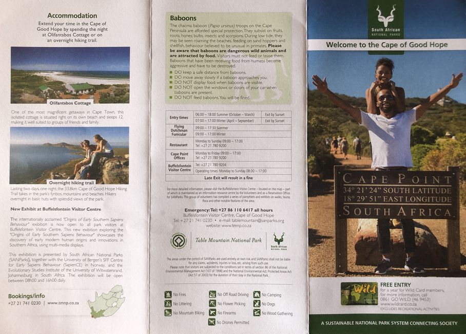 Flyer Kap der Guten Hoffnung