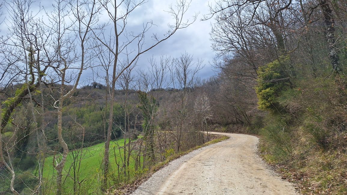 On the road