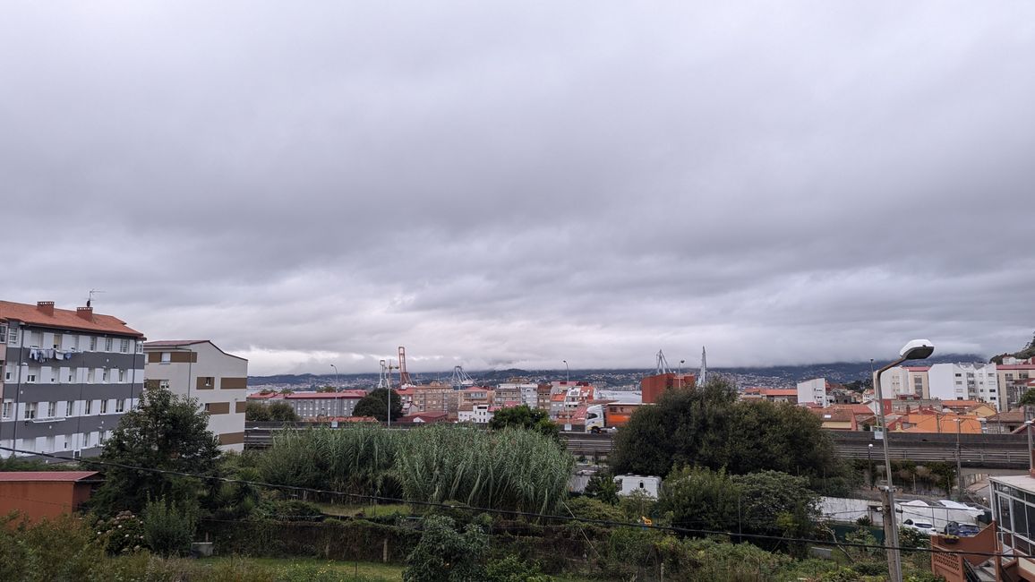 Ninth stage on the Camino Portugues da Costa from Vigo to Arcade