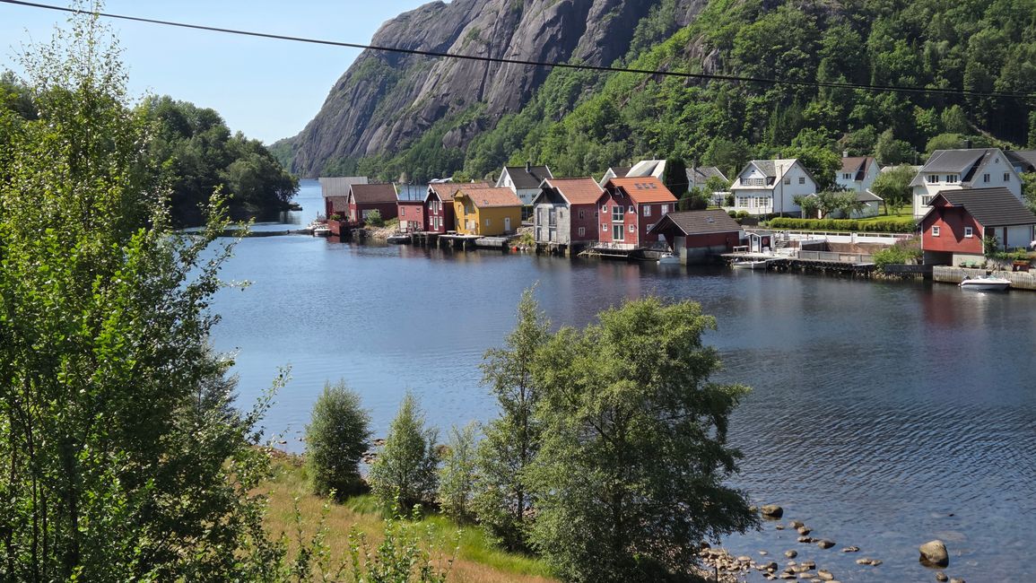 Wundervolle Etappe von Egersund - Flekkefjord