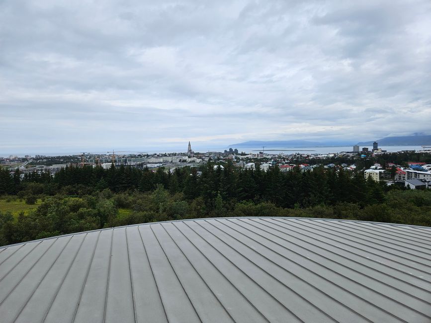 Überblick auf Reykjavík 