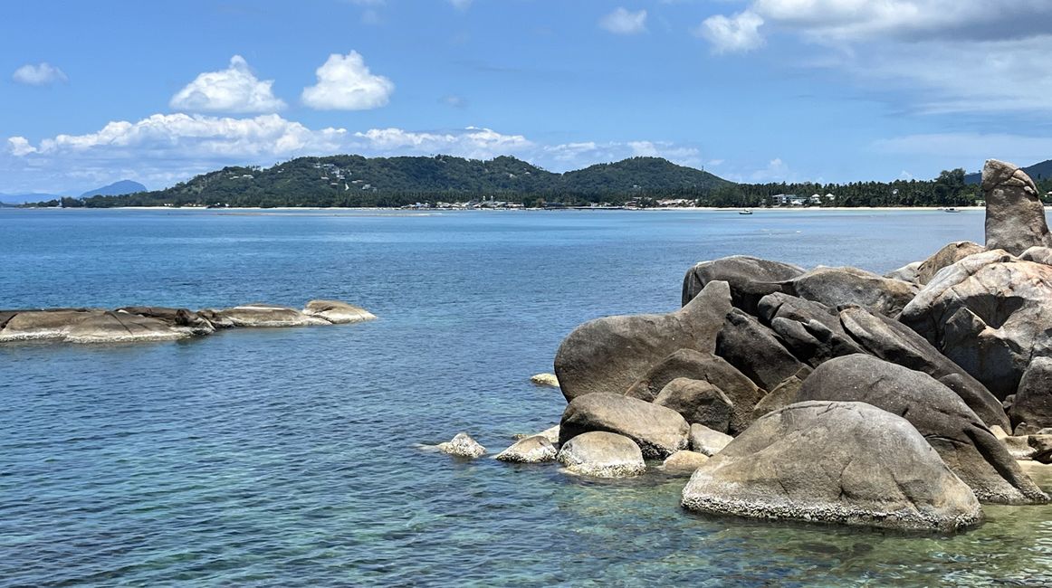 Felsformationen auf Koh Samui