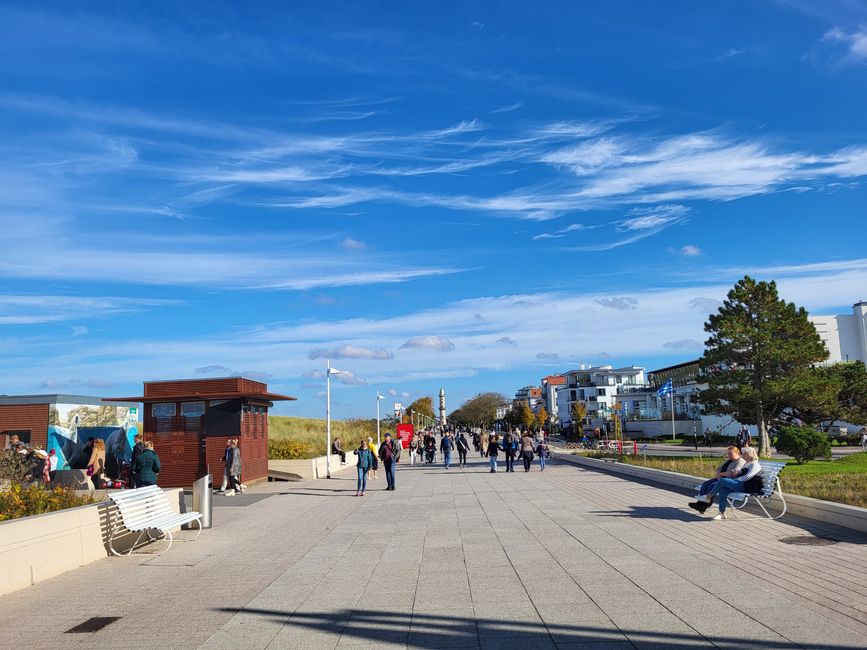 Promenade de Warnemünde