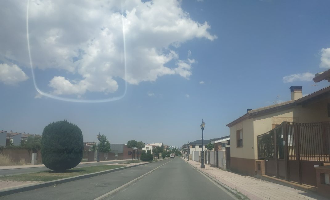 Photos from my car of Ávila (Castilla y León, Spain) (July 2024)