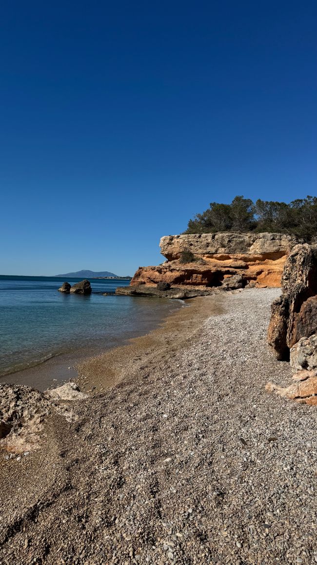 Strand vom Campingplatz 