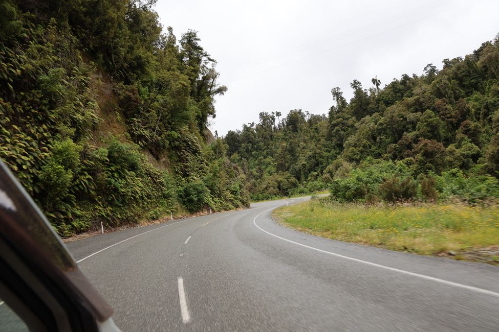 An der West Coast weiter Richtung Süden