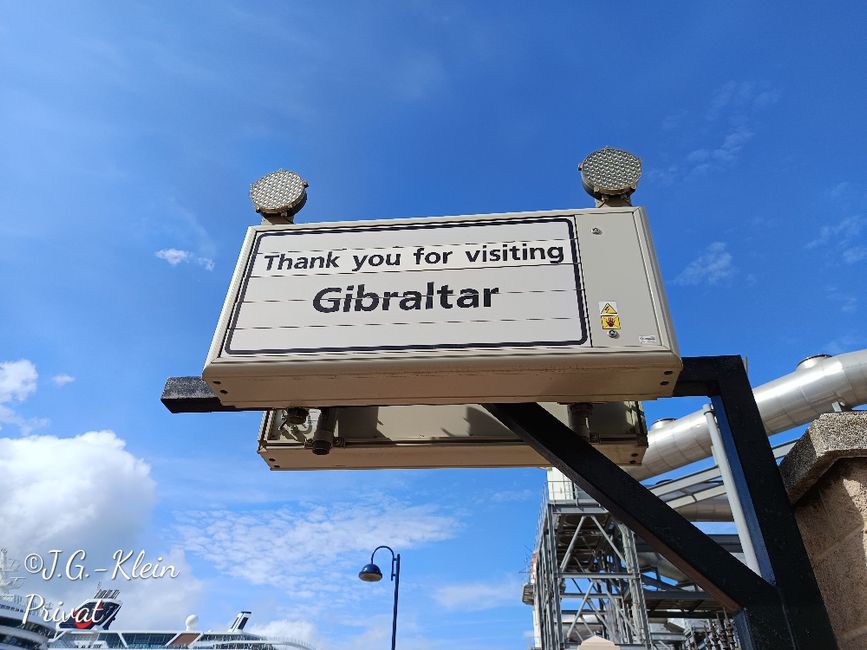 Gibraltar mit dem öffentlichen Bus
