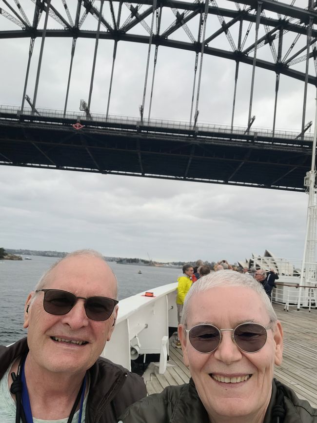 Tag 97/98 (Sydney) und 99 bis 101 (Seetage) von 175: Kreuzfahrt rund um die Welt - Sydney/Australien und Seetage