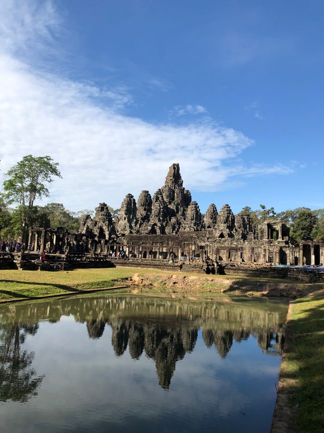 Angkor Thom - der Bayon Tempel